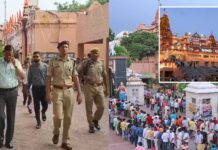 मथुरा में जन्माष्टमी पर हाई-सिक्योरिटी, 5000 से अधिक पुलिसकर्मी तैनात Mathura Janmashtami 2025