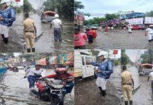 कोलकाता में रिकॉर्ड तोड़ मूसलाधार बारिश, शहर बना जलमग्न, दुर्गा पूजा की रौनक पड़ी फीकी Heavy Rain in Kolkata