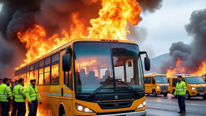 Bengaluru Bus Fire