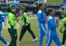 Womens World Cup 2025: भारत-पाकिस्तान मैच में नो हैंडशेक पॉलिसी बरकरार, देखें Video India vs Pakistan Womens World Cup 2025