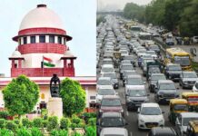 दिल्ली प्रदूषण पर SC सख्त: 10 साल पुरानी डीजल-15 साल पुरानी पेट्रोल गाड़ियों में सिर्फ BS-4 और नए मानक वाली ही बचेंगी, बाकियों पर एक्शन तय Supreme Court