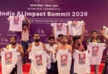 दिल्ली में एआई समिट के दौरान घुसकर प्रदर्शन, पांच गिरफ्तार