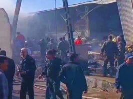 युद्ध के साये में ईरान हादसा: सेना का हेलिकॉप्टर फल-सब्जी बाजार में क्रैश, 4 की मौत, इस्फहान न्यूक्लियर क्षेत्र में फैला मलबा Iran crashes under the shadow of war: Army helicopter crashes in fruit and vegetable market, 4 killed, debris spreads in Isfahan nuclear zone