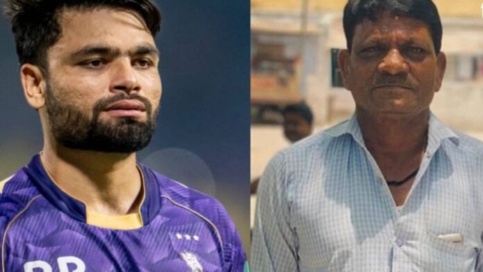 cricketr rinku singh's father passes away