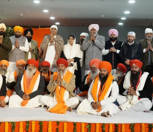 भगवंत मान सरकार ने गुरु रविदास जी के 649वें प्रकाश पर्व से शुरू किया सालभर का भव्य महाअभियान The Bhagwant Mann government has launched a grand year-long campaign starting with the 649th birth anniversary of Guru Ravidas Ji.