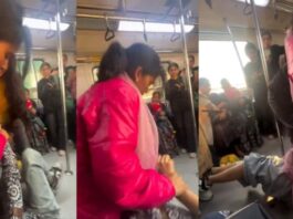 दिल्ली मेट्रो में फिर बवाल, सीट को लेकर दो महिलाओं में जबरदस्त भिड़ंत