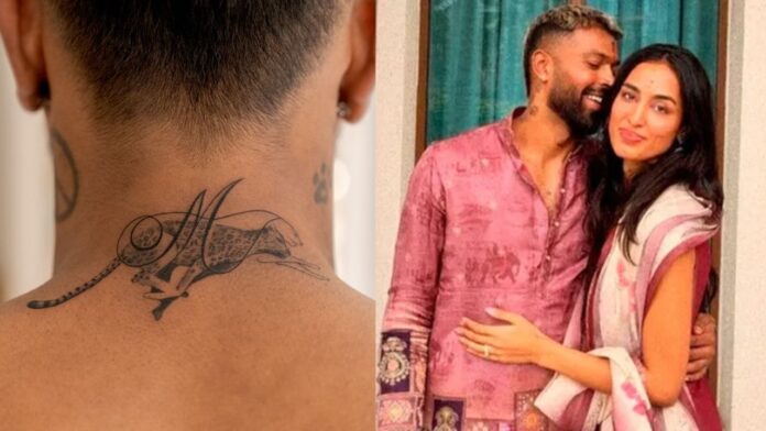 HARDIK PANDYA NEW TATTOO
