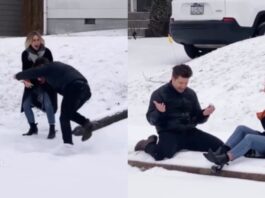 प्यार में गिरना तो सुना था… यहां सच में गिर पड़ा युवक, प्रपोजल वीडियो वायरल