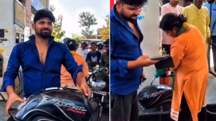 bike fuel tank viral video