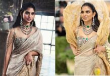 मेट गाला में ईशा अंबानी का देसी अंदाज, हर किसी की नजरें ठहरीं Isha Ambani's Desi Style at the Met Gala: All Eyes Were Fixed on Her