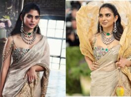 मेट गाला में ईशा अंबानी का देसी अंदाज, हर किसी की नजरें ठहरीं Isha Ambani's Desi Style at the Met Gala: All Eyes Were Fixed on Her