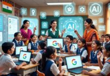 भारत के स्कूलों में शुरू होगा AI प्रोग्राम, गूगल देगी टीचर्स और स्टूडेंट्स को स्पेशल ट्रेनिंग AI Program Launched Indian Schools Google Provide Special Training Teachers Students