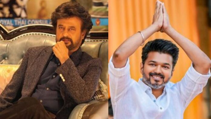 Rajnikanth and Vijay Thalapathy