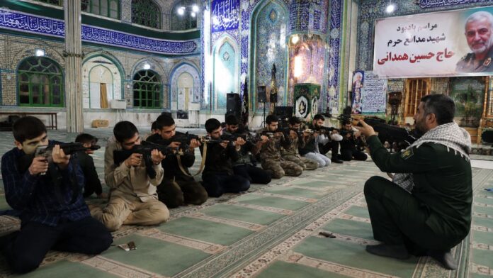Weapons Training in Iranian Mosques