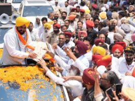 मालवा पहुंची CM मान की ‘शुक्राना यात्रा’, बोले ‘देश के लिए 90% कुर्बानियां पंजाबियों ने दीं’ CM Mann's 'Thank You Yatra' reaches Malwa, says '90% of the sacrifices for the country were made by Punjabis'