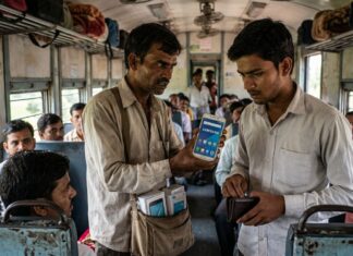 सावधान! ट्रेन में Samsung-Vivo बताकर बेचे जा रहे फर्जी पॉवरबैंक, वायरल वीडियो देख उड़ जाएंगे होश Beware Fake power banks are being sold on trains claiming to be Samsung or Vivo the viral video will shock you