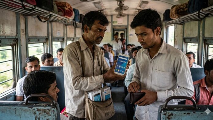 Beware Fake power banks are being sold on trains claiming to be Samsung or Vivo the viral video will shock you Beware Fake power banks are being sold on trains claiming to be Samsung or Vivo the viral video will shock you