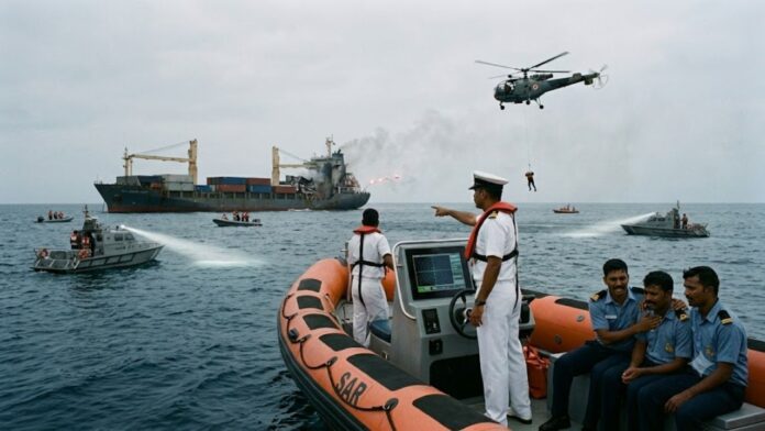 Major tragedy at sea: US strike claims lives of three Indian sailors; no trace of Chief Engineer. Major tragedy at sea: US strike claims lives of three Indian sailors; no trace of Chief Engineer.