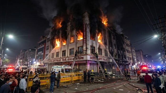 Not Even Death Could Part Them Bodies African Couple Found Clinging Each Other Delhi Hotel Fire