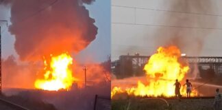 पश्चिम बंगाल: हल्दिया रिफाइनरी में बड़ा हादसा, नैफ्था पाइपलाइन में लगी भीषण आग, कई कर्मचारी झुलसे Haldia Refinery fire