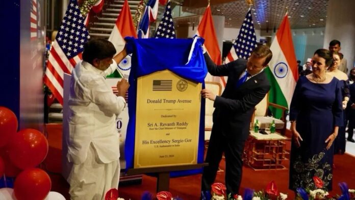 Donald Trump Avenue Hyderabad