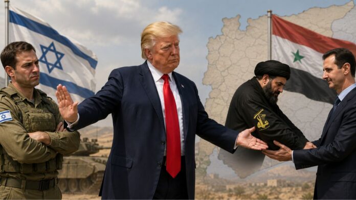 Trump solution If Israel can not handle it hand Hezbollah over to Syria Trump solution If Israel can not handle it hand Hezbollah over to Syria