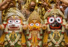 जेठ की तपती गर्मी में 108 कलश जल से नहलाए गए भगवान जगन्नाथ snan purnima 2026,