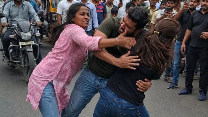 jaipur wife caught husband with another woman