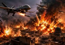 पाकिस्तान में गूंजे जोरदार धमाके, ISIS के सुरक्षित ठिकानों पर ड्रोन से हमला, दहल उठा पूरा इलाका Afghan Taliban drone airstrikes