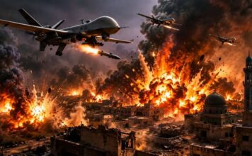 पाकिस्तान में गूंजे जोरदार धमाके, ISIS के सुरक्षित ठिकानों पर ड्रोन से हमला, दहल उठा पूरा इलाका Afghan Taliban drone airstrikes
