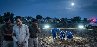 गड़ा धन पाने के लालच में हैवान बना पिता, सगी बेटी को खेत में जिंदा गाड़ा Bhopal father kills minor daughter in superstition for hidden treasure MP crime