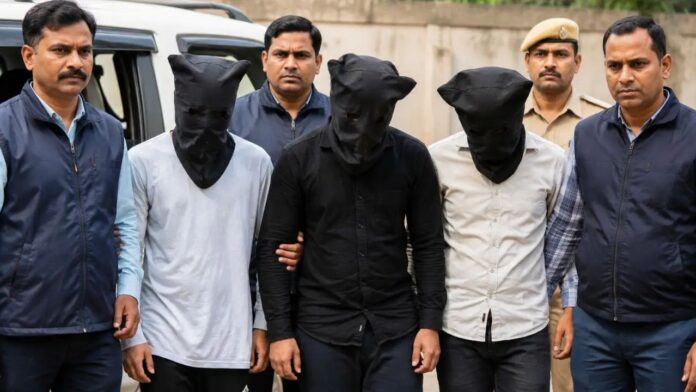 Major crackdown by Delhi Police: Three shooters linked to the Lawrence Bishnoi gang arrested.