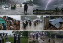 UP Weather Alert: बारिश-बिजली ने मचाई तबाही, 7 की मौत, IMD ने दी बड़ी चेतावनी heavy rain