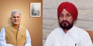 भूपेश बघेल की चन्नी से अहम मुलाकात आज, राजा वडिंग ने बनाई बैठक से दूरी Punjab Congress