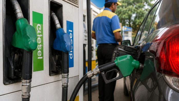 petrol price today