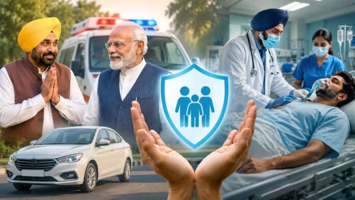 Punjab Farishtey scheme merged with the PM Relief Scheme road accident victims to receive cashless t Punjab Farishtey scheme merged with the PM Relief Scheme road accident victims to receive cashless t