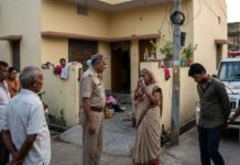 रिटायर्ड फौजी की बेरहमी से हत्या, घर में ईंट से हमला करने का बेटे पर आरोप Retired Army Subedar Killed in Family Dispute