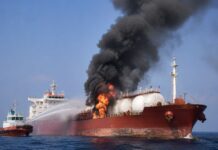 होर्मुज स्ट्रेट के पास LPG टैंकर पर मिसाइल हमला, जहाज में सवार थे 28 भारतीय Iran Attack Oil Tanker