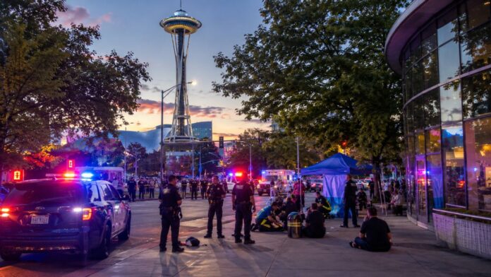 Seattle Shooting Near Space Needle