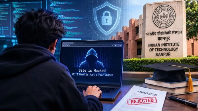 IIT Kanpur hacked IIT Kanpur hacked