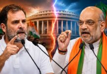 ‘गृहमंत्री आपकी तरह छिपकर विदेश नहीं जाते’, राहुल गांधी पर BJP का तीखा पलटवार Rahul Gandhi on Amit Shah Jantar Mantar pallet gun protesters student Sambit Patra BJP