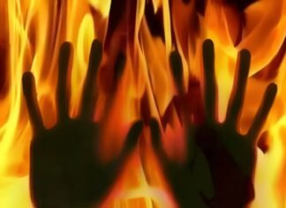 घर खर्च मांगने पर हरियाणा के पलवल में पति ने पेट्रोल डालकर पत्नी को सौंपा आग के हवाले Haryana husband set his wife on fire