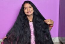 रेनू धारियाल के 8 फीट 10 इंच लंबे बाल, गिनीज वर्ल्ड रिकॉर्ड में दर्ज हुआ नाम Renu Dhariyal Guinness World Records