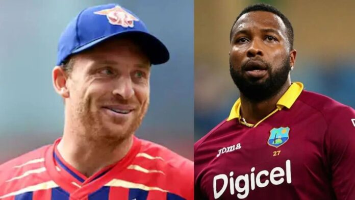 Jos Buttler And Kieron Pollard Jos Buttler And Kieron Pollard