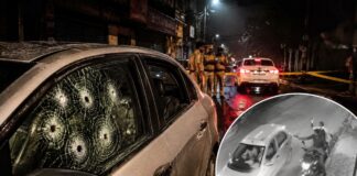 लुधियाना में खूनी वारदात! कार में बैठे युवक पर ताबड़तोड़ 5 गोलियां, CCTV कैमरे में कैद हुई पूरी घटना Ludhiana old rivalry youth shot five times in car CCTV footage