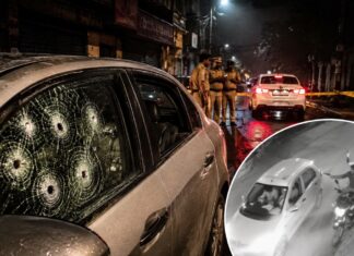 लुधियाना में खूनी वारदात! कार में बैठे युवक पर ताबड़तोड़ 5 गोलियां, CCTV कैमरे में कैद हुई पूरी घटना Ludhiana old rivalry youth shot five times in car CCTV footage