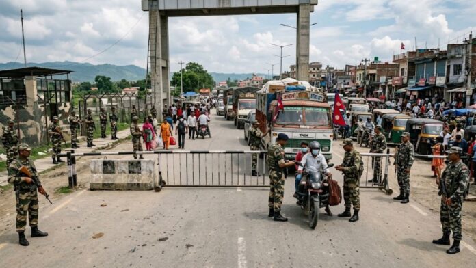 Heightened activity amidst violence Nepal strict surveillance India Nepal border Heightened activity amidst violence Nepal strict surveillance India Nepal border