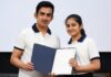 आजीन गंभीर को मिली बढ़ी जिम्मेदारी, 12 साल की उम्र में बनी ‘फिट इंडिया एम्बेसडर’ Fit India Ambassador Gautam Gambhir's daughter Aazeen