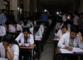 जयपुर में राजस्थान NEET PG परीक्षा में लापरवाही, सेंटर पर बिजली कटने से नहीं शुरू हो सका पेपर NEET PG Exam