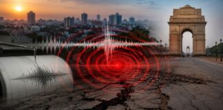 दिल्लीवासियों की नींद टूटी, तड़के 4:14 बजे आया भूकंप, 2.9 रही तीव्रता Delhi Earthquake